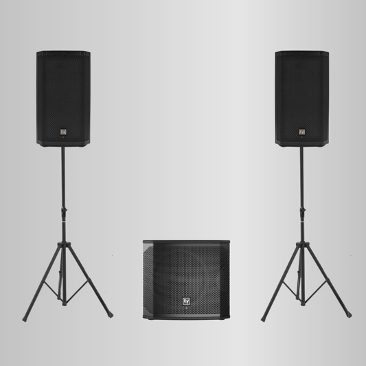 Indoor PA — Mittel (bis 150 Gäste)
