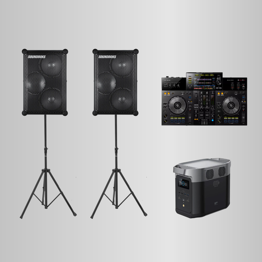 Full Open Air Set — Soundboks (bis 100 Gäste)